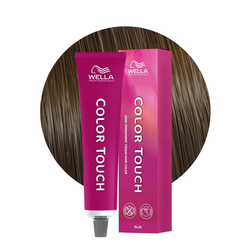 Color Touch Plus 55/07 — tubo 60 ml e ciocca colore