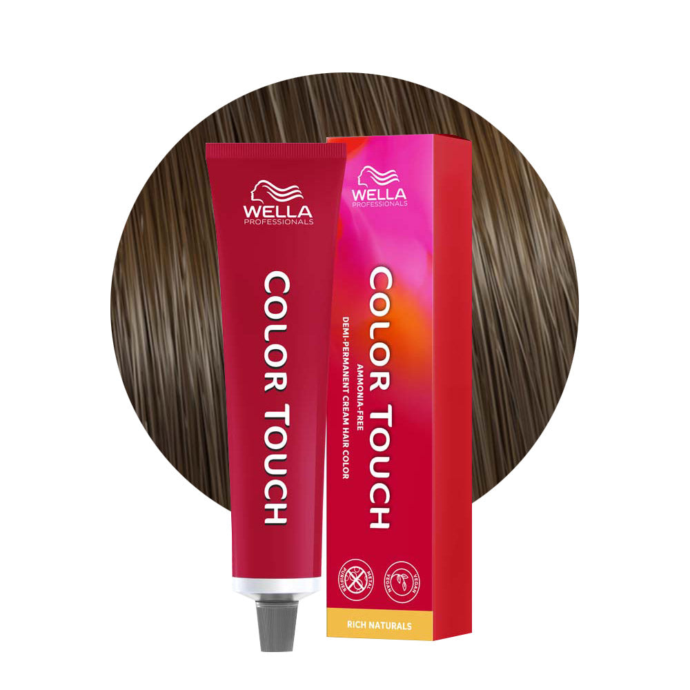 Color Touch Rich Naturals 6/3 — tubo 60 ml e ciocca colore