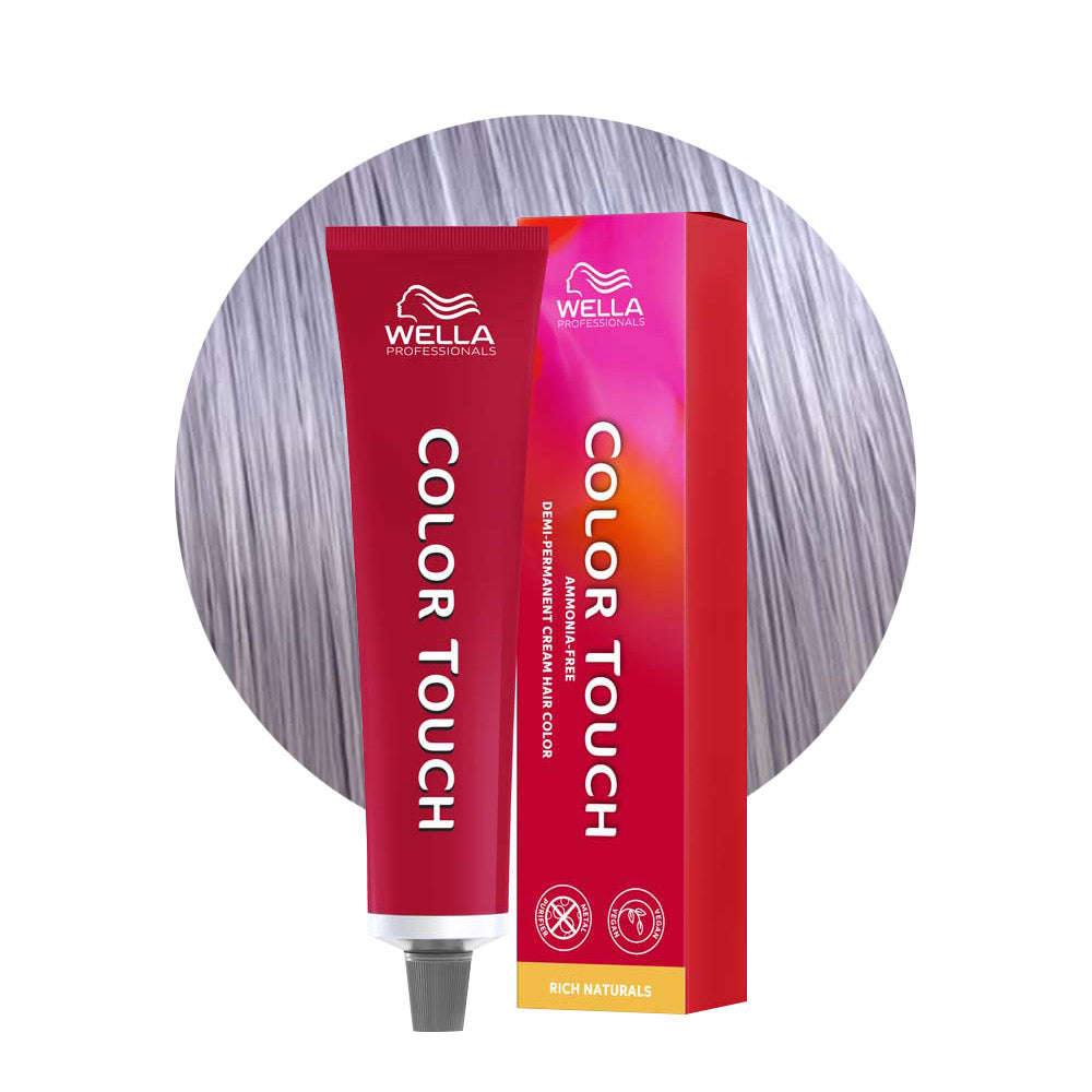 Color Touch Rich Naturals 7/86 — tubo 60 ml e ciocca colore