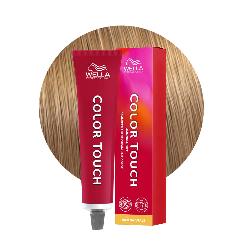 Color Touch Rich Naturals 8/38 — tubo 60 ml e ciocca colore