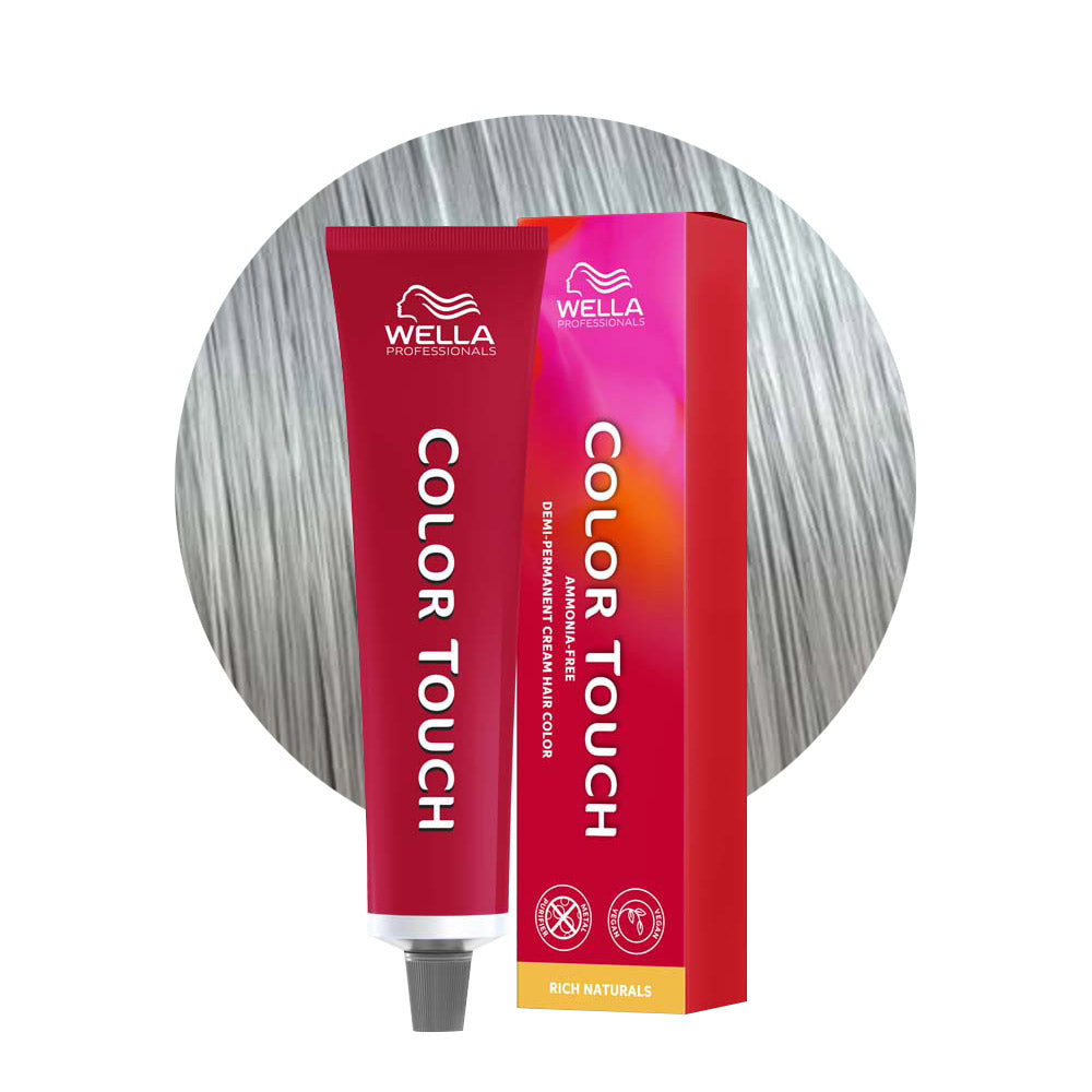 Color Touch Rich Naturals 7/89 — tubo 60 ml e ciocca colore