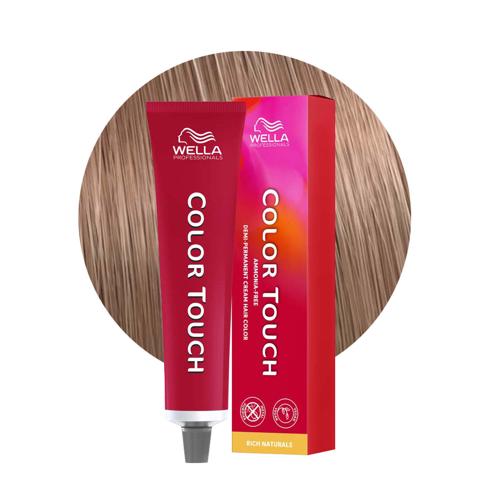 Color Touch Rich Naturals 9/97 — tubo 60 ml e ciocca colore