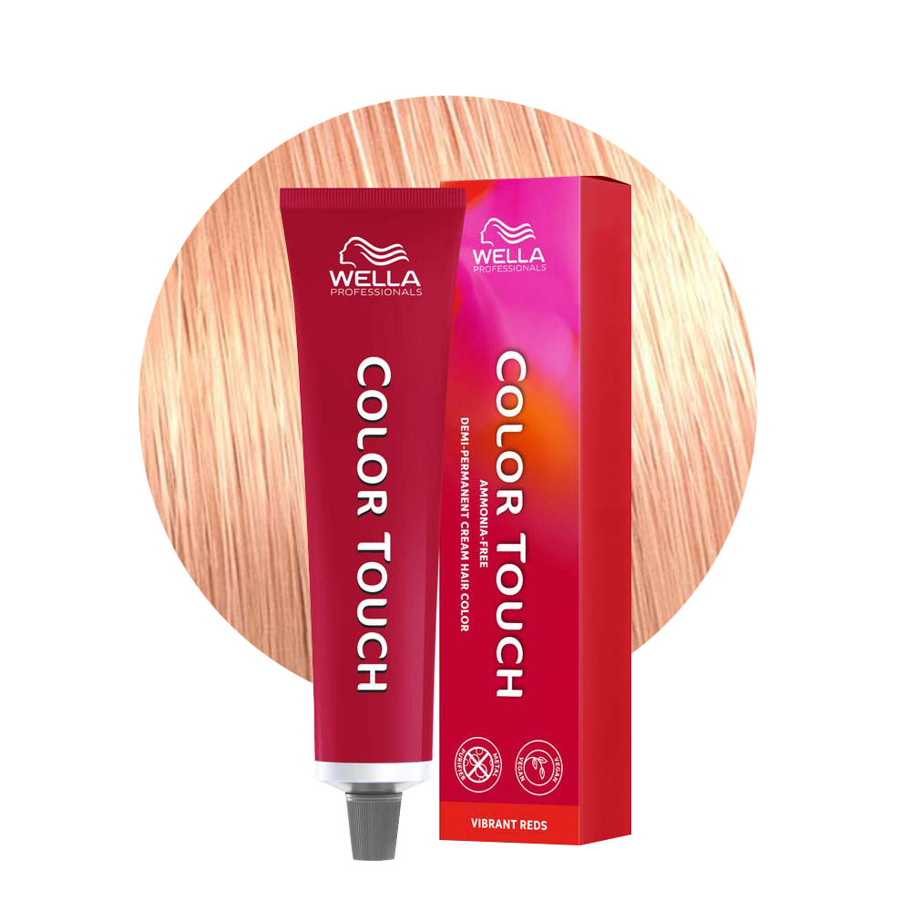 Color Touch Vibrant Reds 10/34 — tubo 60 ml e ciocca colore