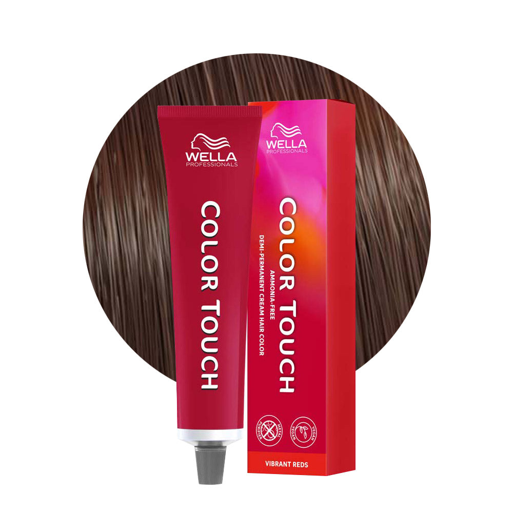 Color Touch Vibrant Reds 5/4 — tubo 60 ml e ciocca colore