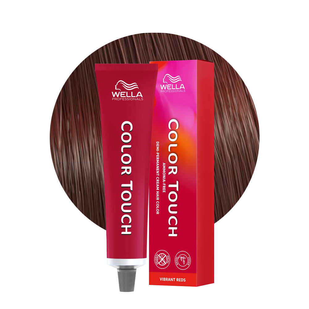 Color Touch Vibrant Reds 6/47 — tubo 60 ml e ciocca colore