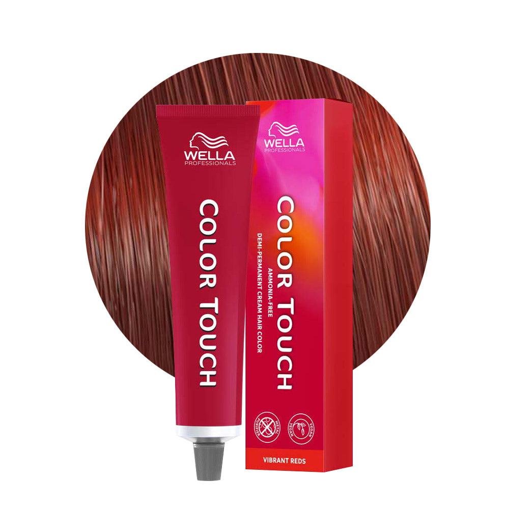 Color Touch Vibrant Reds 66/44 — tubo 60 ml e ciocca colore