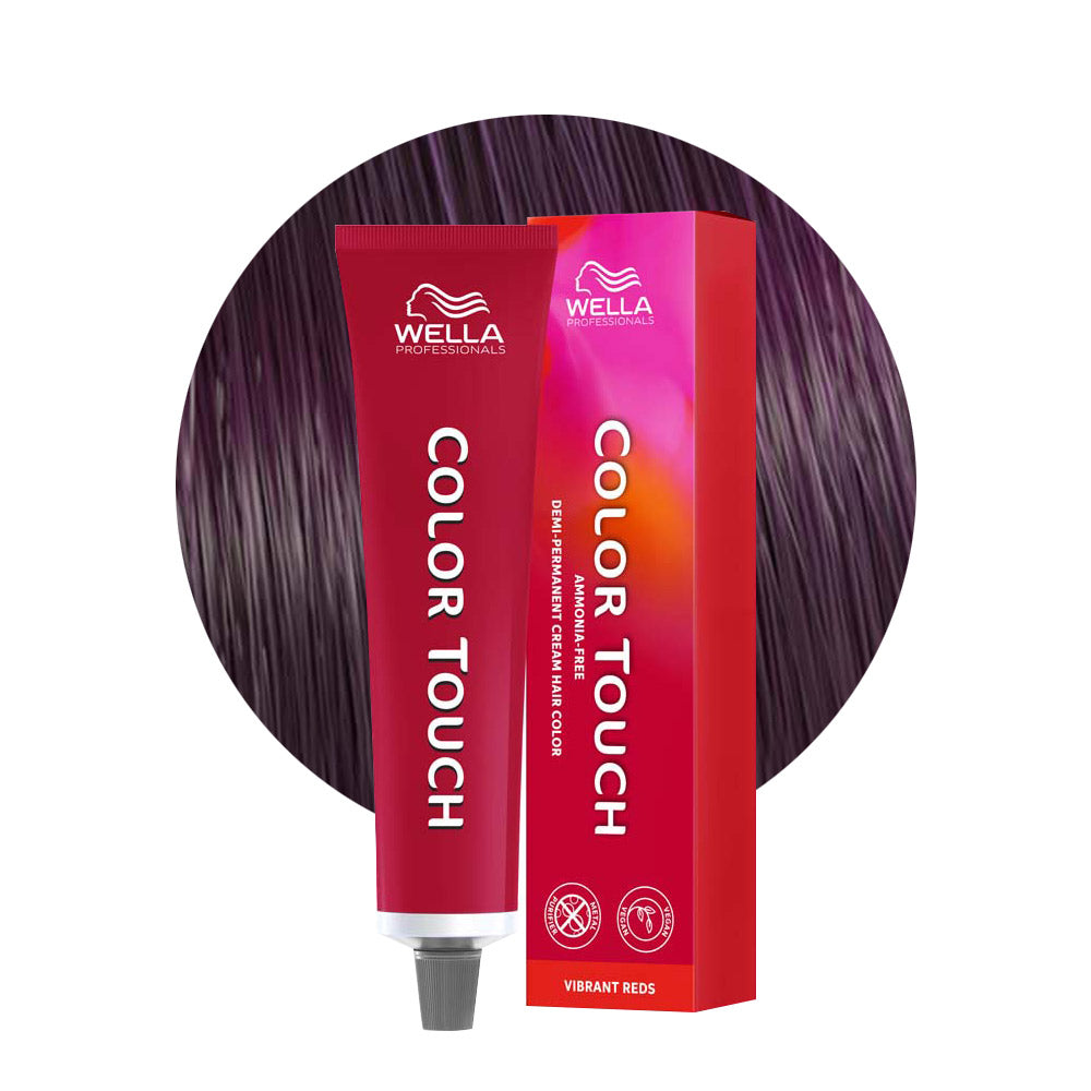 Color Touch Vibrant Reds 3/66 — tubo 60 ml e ciocca colore