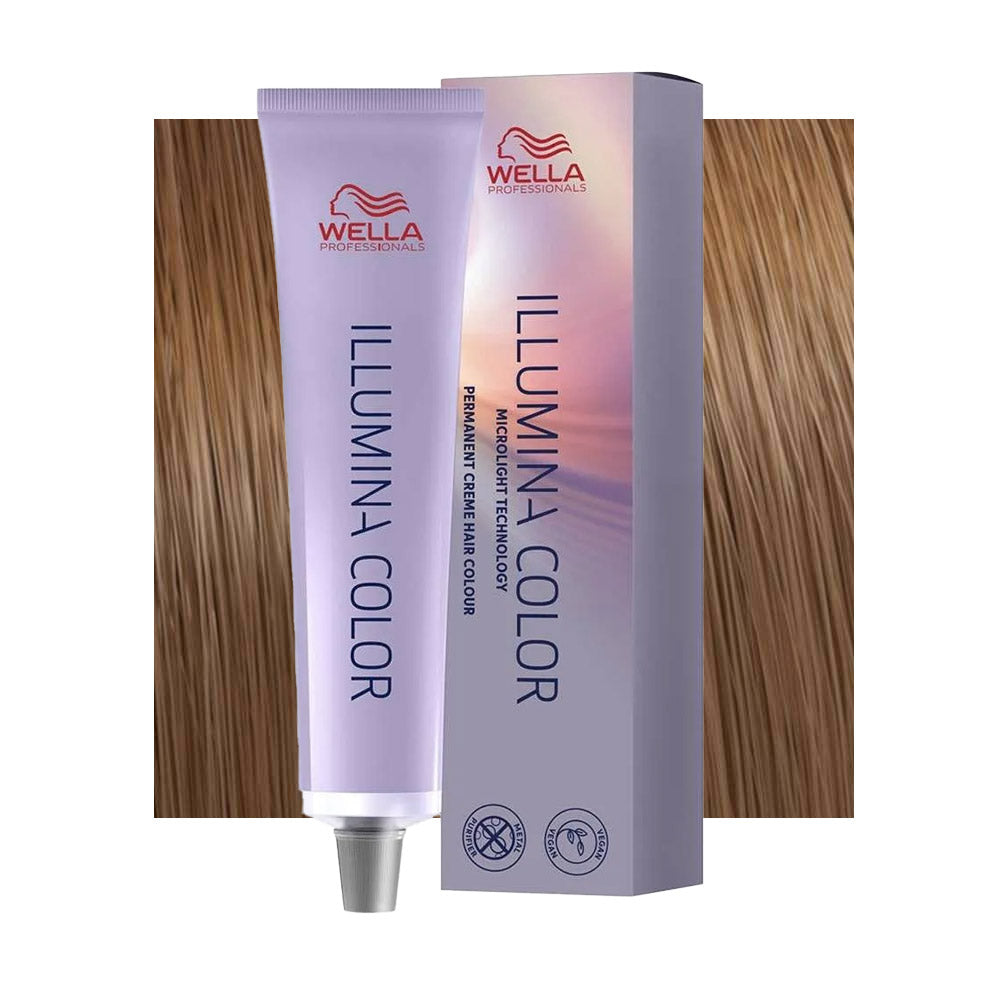 Illumina Color 7/42 — tubo 60 ml e ciocca colore