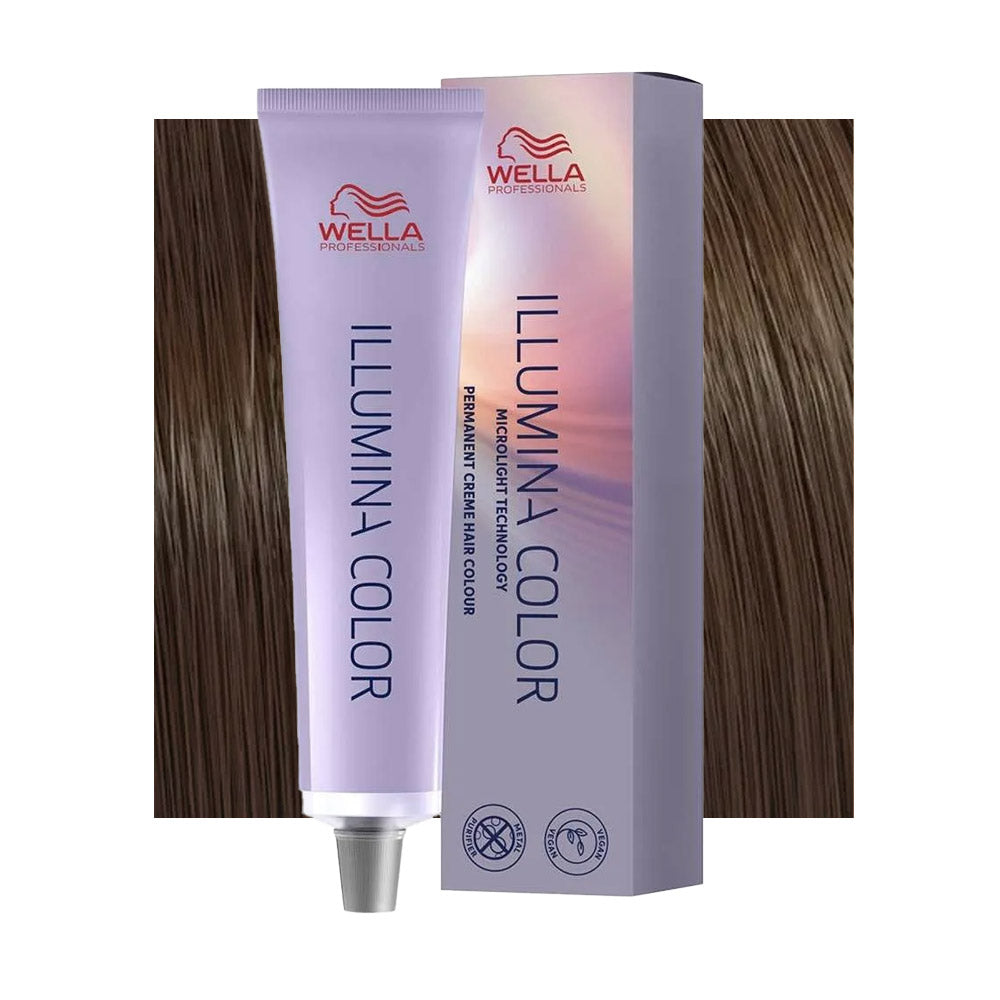 Illumina Color 5/43 — tubo 60 ml e ciocca colore