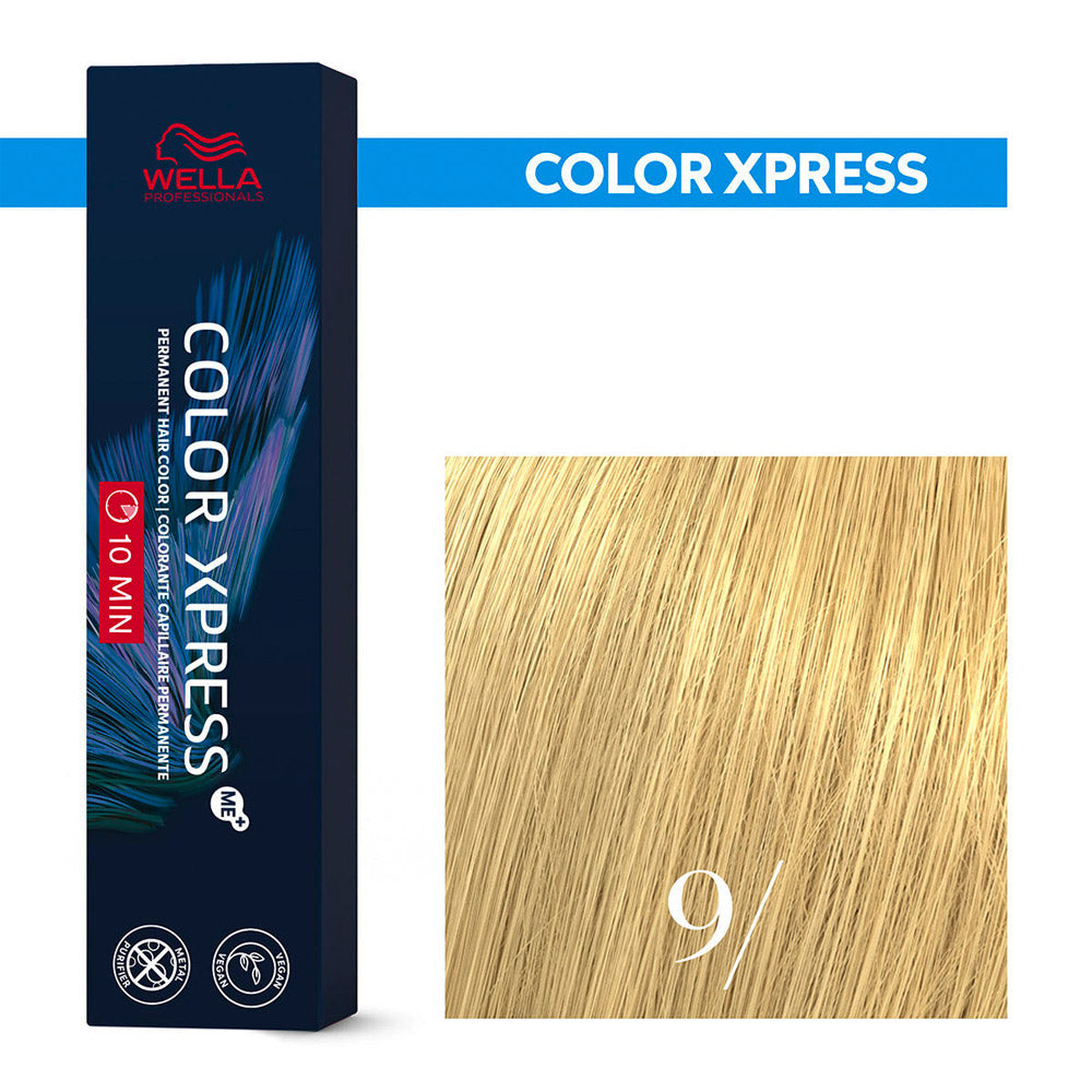 Color Xpress 9/ — tubo 60 ml e ciocca colore