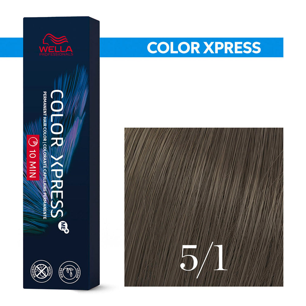 Color Xpress 5/1 — tubo 60 ml e ciocca colore