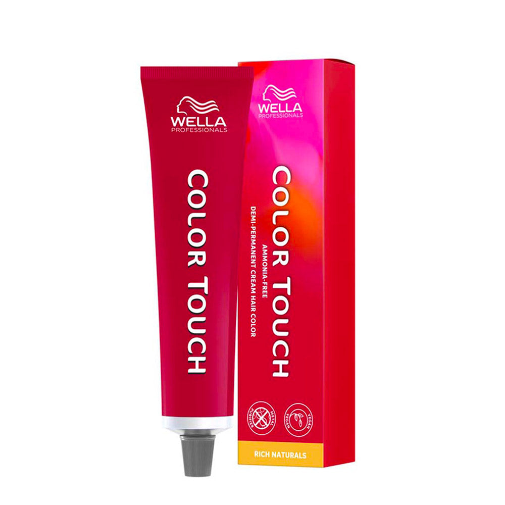 Color Touch Rich Naturals 4/19 — tubo 60 ml e ciocca colore
