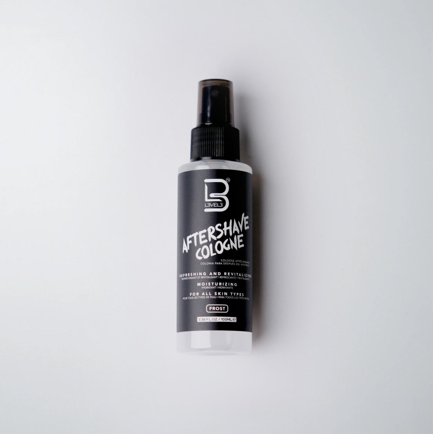 L3VEL3 After Shave Cologne 100 ml, dopobarba — fragranza Frost