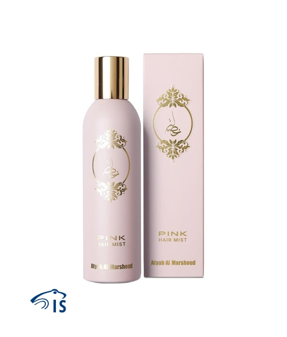 Flacone di Atyab Al Marshoud Kishla Pink Hair Mist da 125 ml