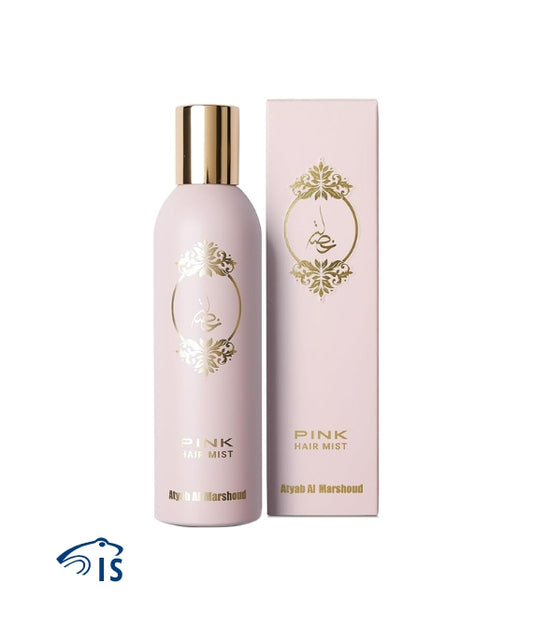 Flacone di Atyab Al Marshoud Kishla Pink Hair Mist da 125 ml