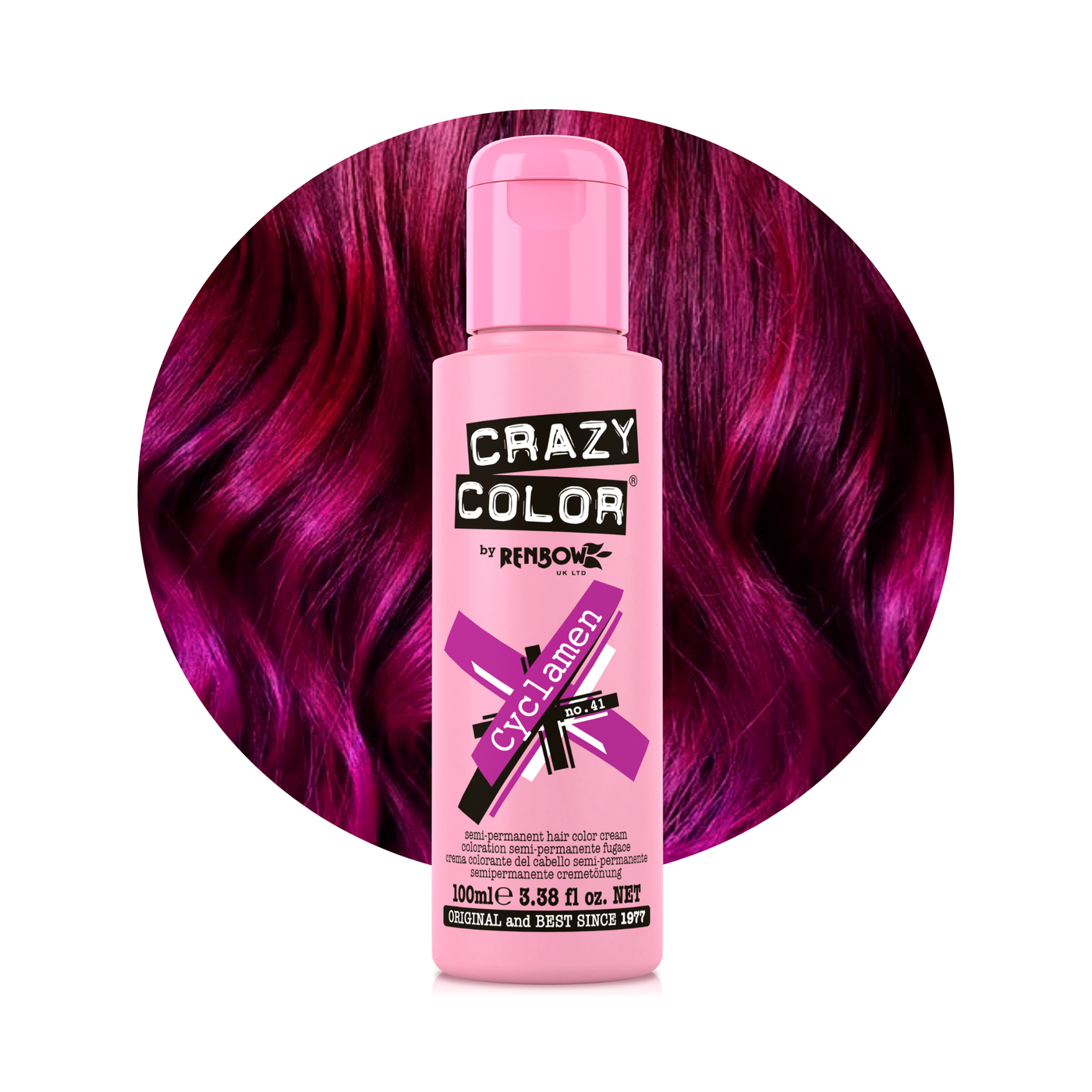 Crazy Color Cyclamen n. 41 100 ml