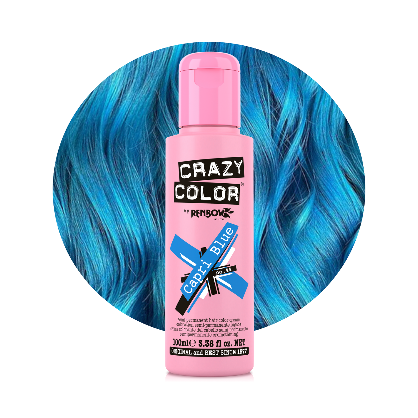 Crazy Color Capri Blue n. 44 100 ml