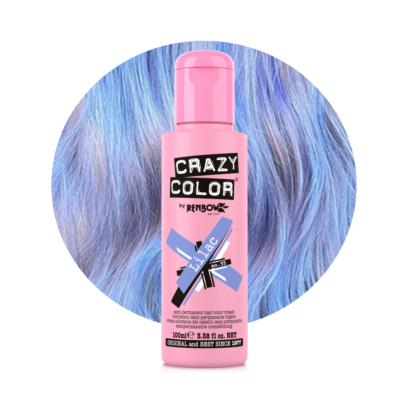 Crazy Color Lilac n. 55 100 ml