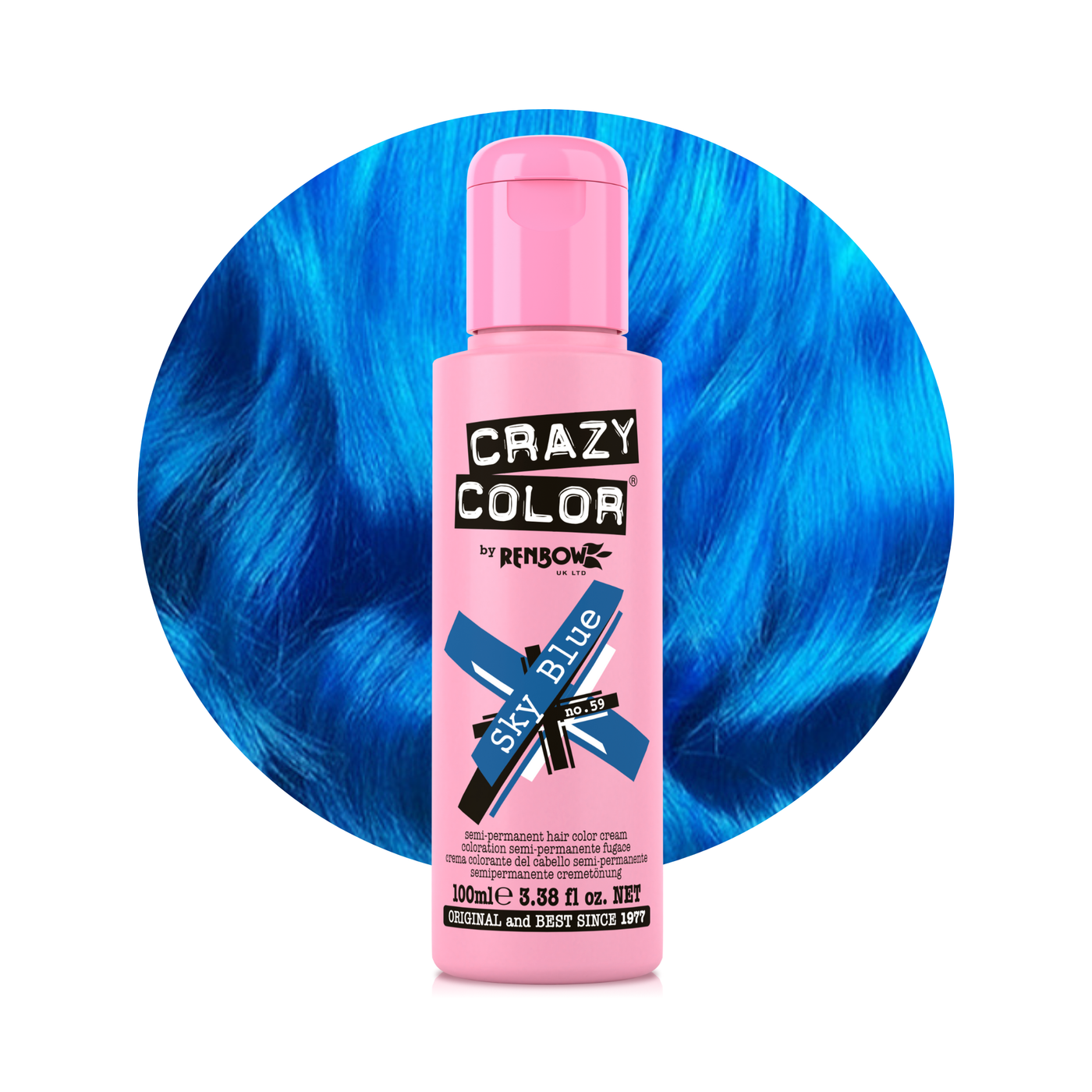 Crazy Color Sky Blue n. 59 100 ml