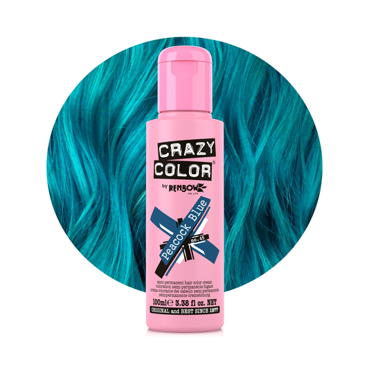 Crazy Color Peacock Blue n. 45 100 ml