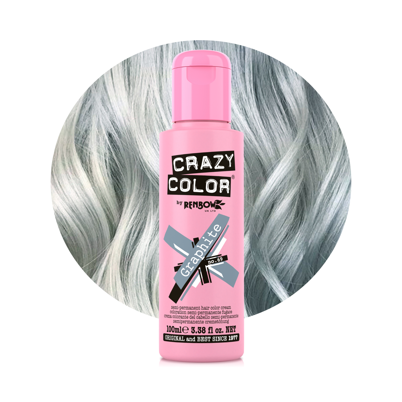Crazy Color Graphite n. 69 100 ml