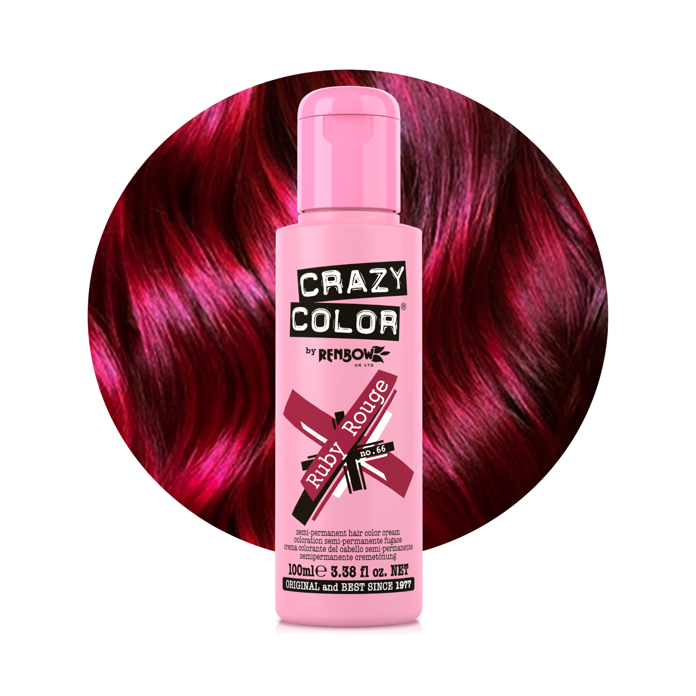 Crazy Color Ruby Rouge n. 66 100 ml