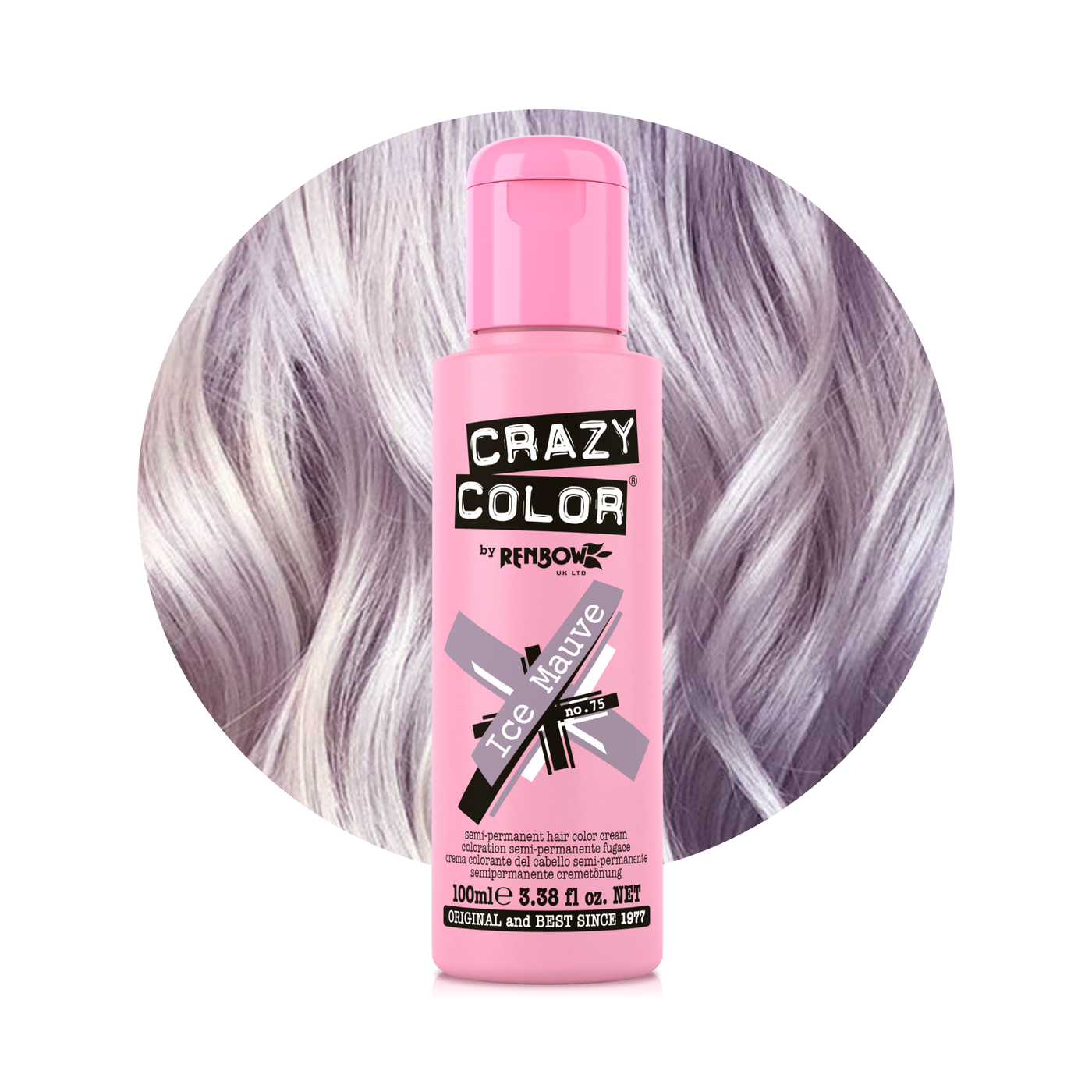 Crazy Color Ice Mauve n. 75 100 ml