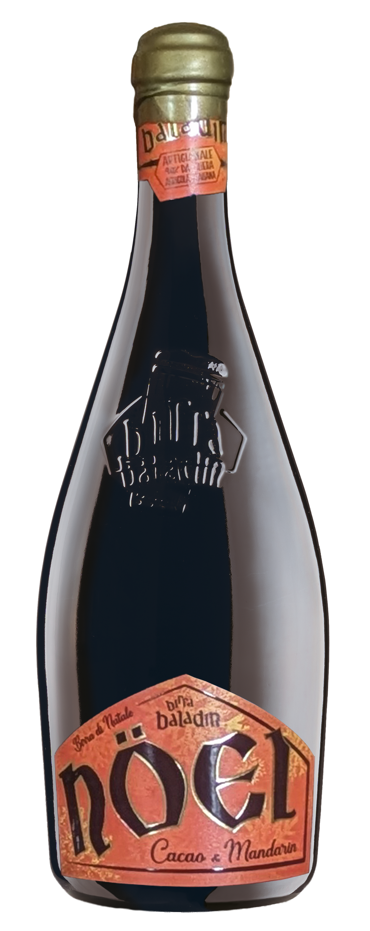Bottiglia Birra Baladin Nöel Cacao & Mandarin 75 cl