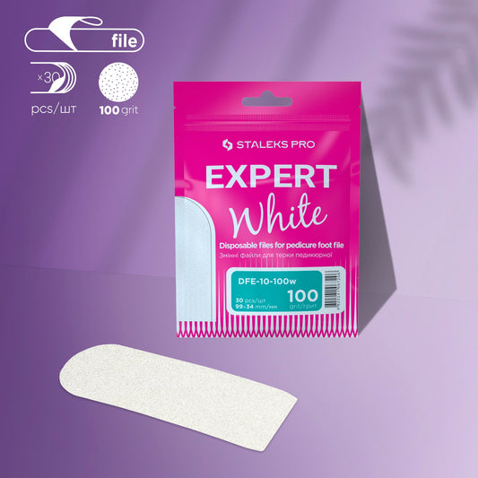Staleks Expert DFE-10, lime adesive monouso per raspa pedicure