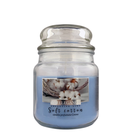 Dea Elegance Soft Cotton — candela profumata 340 g