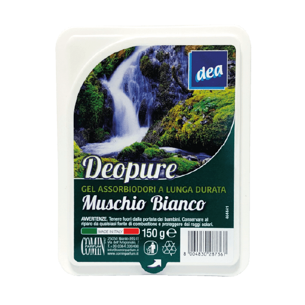 Dea Deo Pure Muschio Bianco — gel assorbiodori 150 g