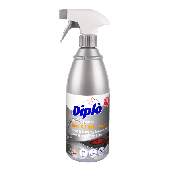 Diplò Inox 700 ml — spray per acciaio e piani a induzione