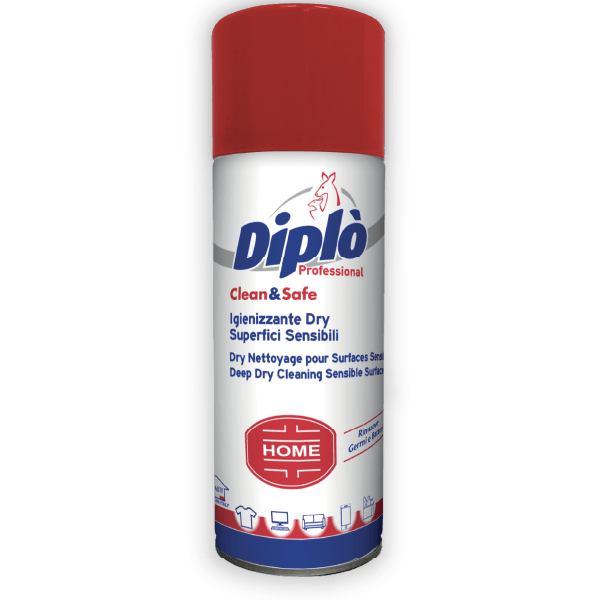 Diplò Clean & Safe Igienizzante Dry 300 ml — spray igienizzante dry