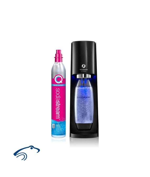 Gasatore SodaStream Terra in colore nero