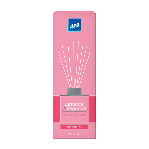 Dea Diffusore di Fragranze Sensual 200 ml — con 6 bastoncini