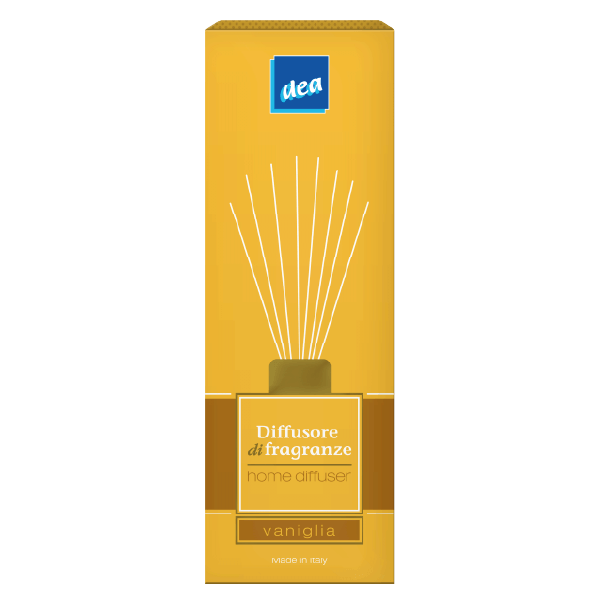 Dea Diffusore di Fragranze Vaniglia 200 ml — con 6 bastoncini