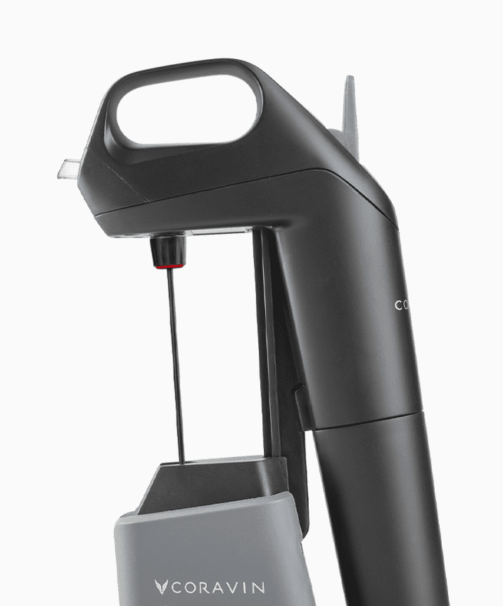 Ago di mescita rapida Coravin montato sul sistema Timeless