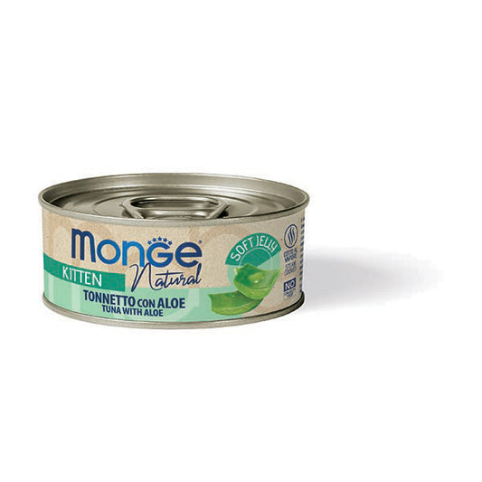 Monge Natural tonnetto con aloe in Jelly — scatoletta da 80 g