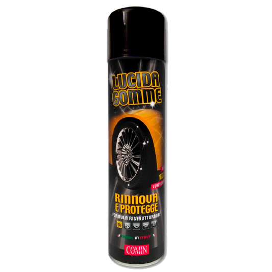 Lucida Gomme 400 ml — spray lucidante per pneumatici