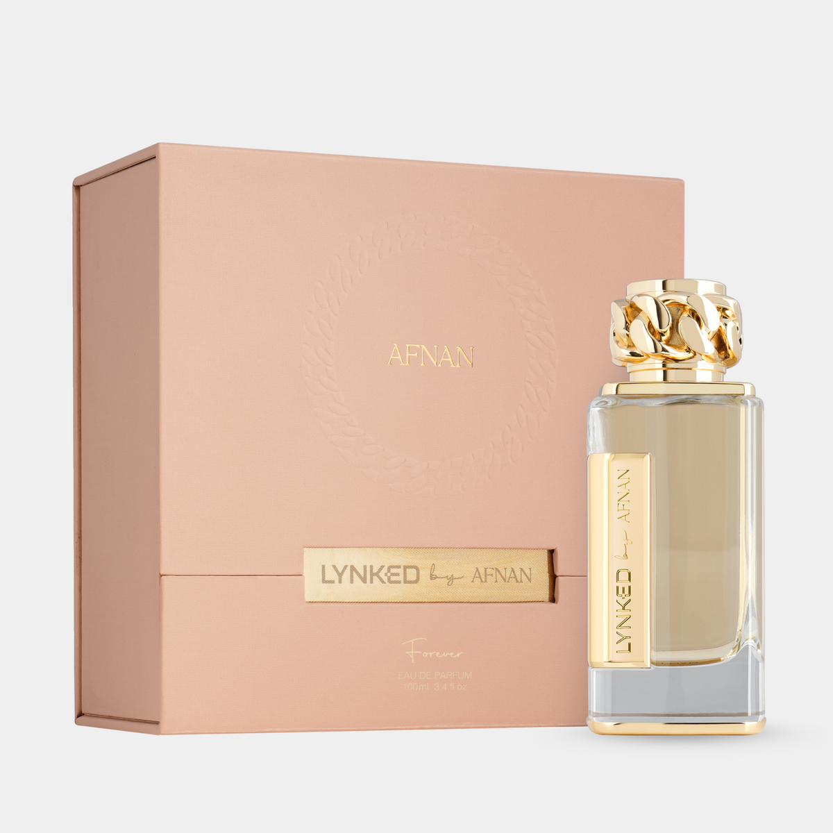 Afnan Lynked Forever Gold, vista laterale