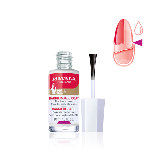Flacone Mavala Barrière-Base base per la manicure 10 ml con pennello