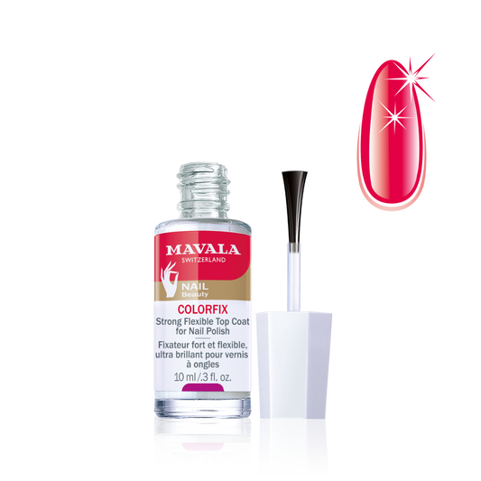 Flacone Mavala Colorfix top coat fissatore ultra brillante 10 ml