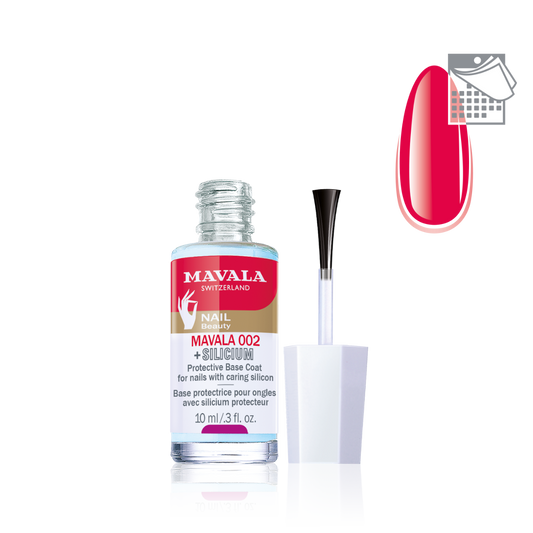 Flacone Mavala 002 base protettiva al silicio 10 ml con pennello
