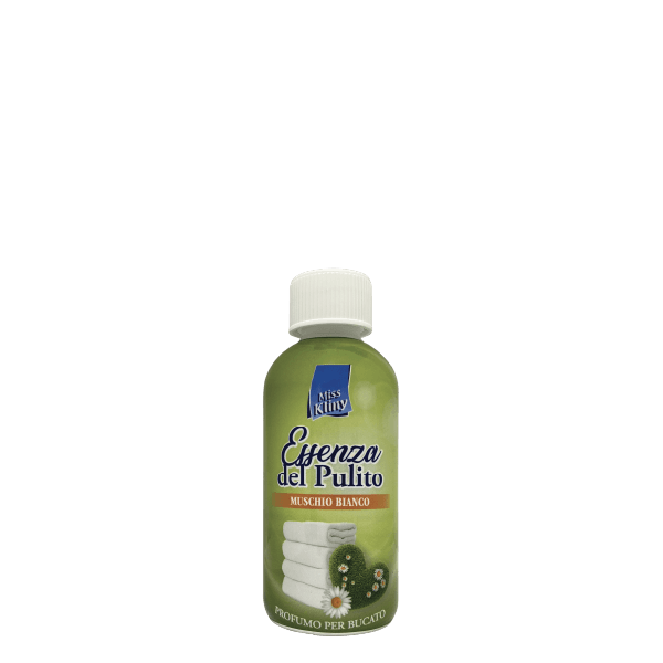Miss Kliny Essenza del Pulito Muschio Bianco — profumo per bucato 250 ml