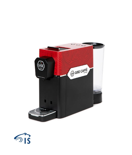 Macchina caffè a capsule Gise Gea in colore rosso
