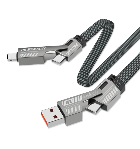 Cavo di ricarica rapida Lostech LS-NB21 4 in 1 da 65W