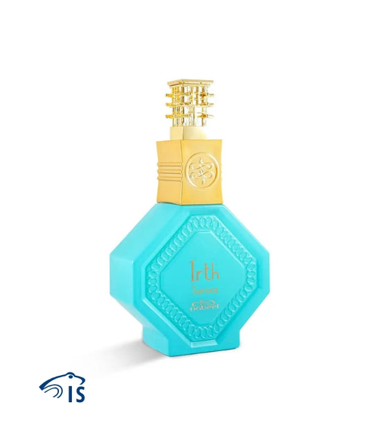 Flacone turchese di Nabeel Irth Fairooz Eau de Parfum da 100 ml