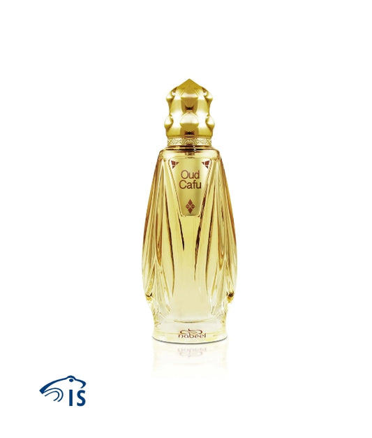 Flacone ambrato di Nabeel Oud Cafu Eau de Parfum da 100 ml