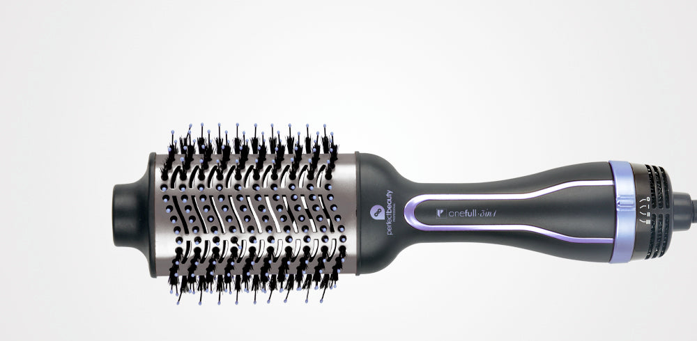 Perfect Beauty One Full 3 in 1 vista laterale con la testina a setole