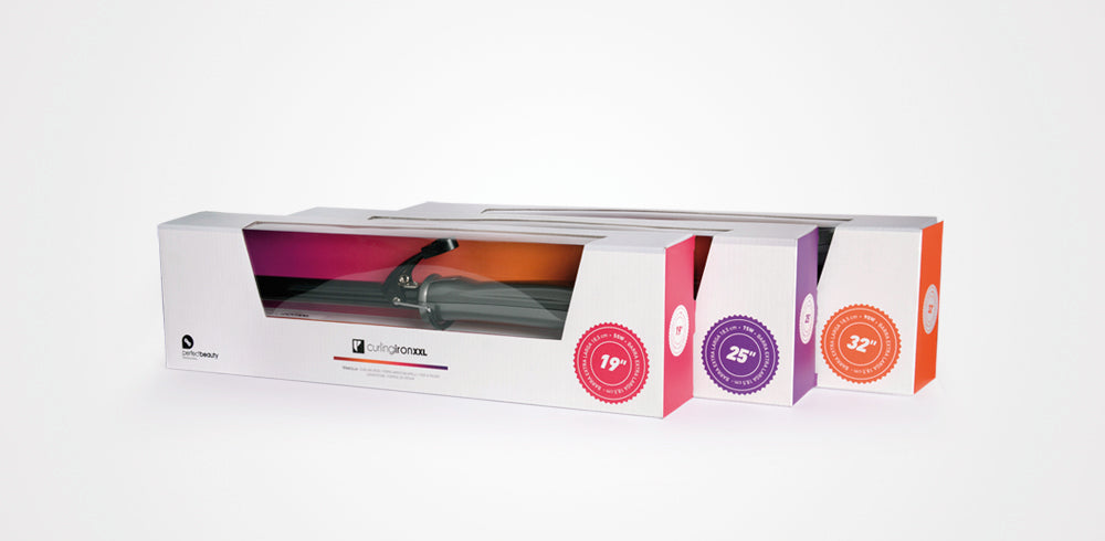 Confezione del Perfect Beauty Curling Iron XXL